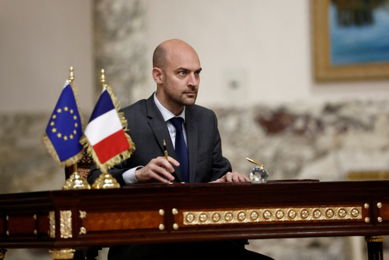 Le ministre français de l'Europe et des Affaires étrangères Jean-Noël Barrot