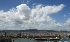 Une vue de Barcelone