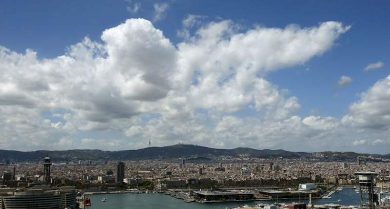 Une vue de Barcelone