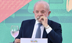 Luiz Inacio Lula da Silva à Brasilia, au Brésil, le 5 août 2025. ( AFP / EVARISTO SA )