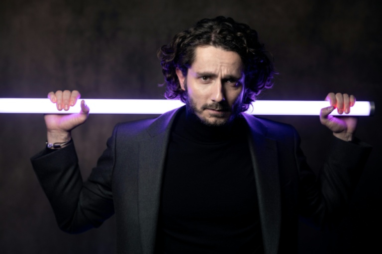 L'acteur, animateur radio et créateur du média numérique LEGEND ,Guillaume Pley, le 6 février 2026 à Paris ( AFP / JOEL SAGET )
