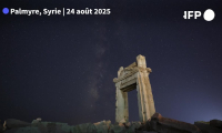 TIMELAPSE : la Voie lactée au-dessus des ruines de Palmyre en Syrie