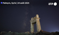 TIMELAPSE : la Voie lactée au-dessus des ruines de Palmyre en Syrie