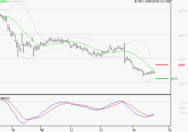 DASSAULT SYSTEMES SA : Retour possible sur les supports