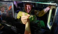 Evgueni Prigojine à son départ de Rostov-sur-le-Don