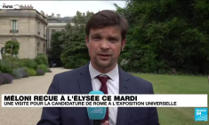 Giorgia Meloni reçue à l'Elysée : "Cela fait des mois que les deux chancelleries essaient d'organiser cette rencontre"