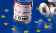 CORONAVIRUS: MODERNA PENSE MAINTENIR SES LIVRAISONS DE VACCINS À L'UE, LES BAISSER POUR LA GRANDE-BRETAGNE