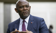 L'homme d'affaires et philantrope nigérian Tony Elumelu, le 11 mai 2026 à Nairobi au Kenya ( AFP / Tony KARUMBA )