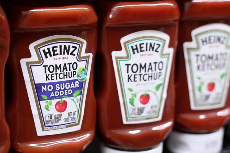 Du ketchup Heinz en vente dans un supermarché du Queens