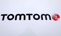 Photo d'archives du logo de TomTom