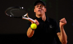 Le numéro un mondial italien Jannik Sinner