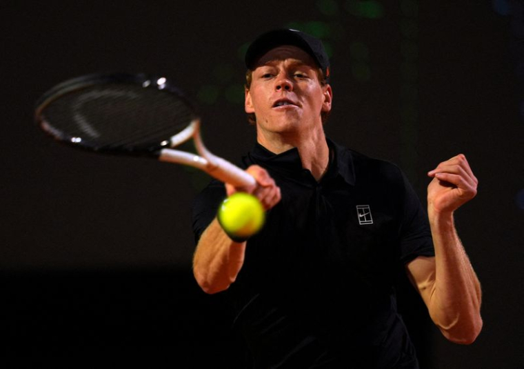 Le numéro un mondial italien Jannik Sinner