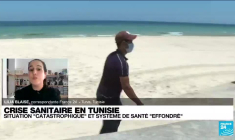 Crise sanitaire en Tunisie : situation "catastrophique" et système de santé "effondré"