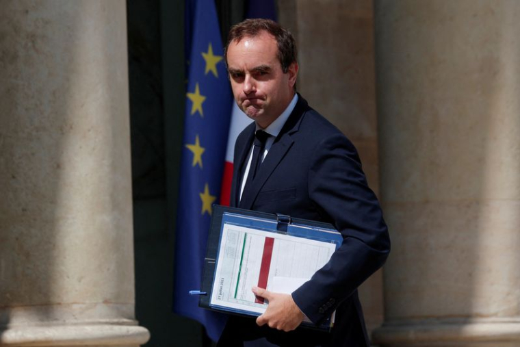 Le ministre français de la Défense, Sébastien Lecornu