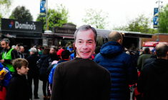 Mais que foutait Nigel Farage au stade d’Ipswich ?