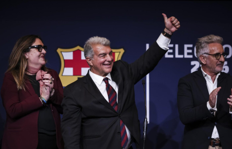 Après sa victoire électorale, Joan Laporta bombe le torse et joue l'ouverture