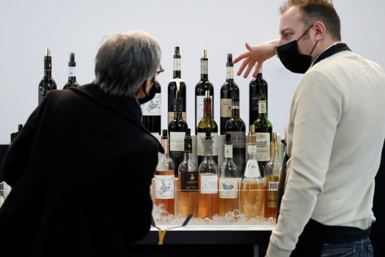 Le Wine Paris & Vinexpo au centre Paris Expo à Paris, en France