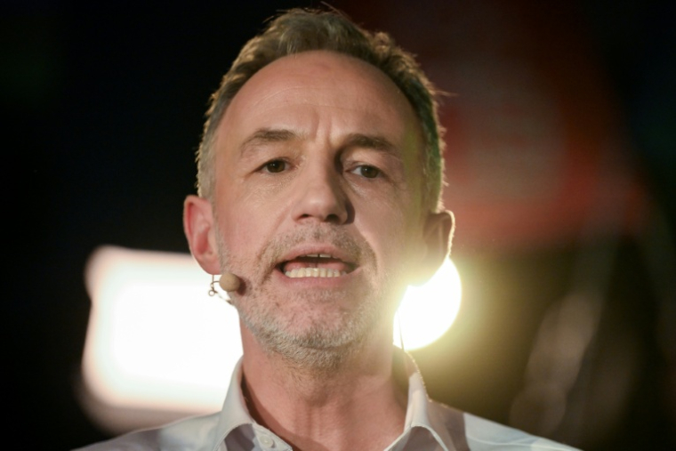 Emmanuel Grégoire à Paris le 14 janvier 2026 ( AFP / Martin LELIEVRE )