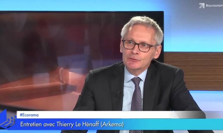 "Sur le coronavirus, nous sommes évidemment très attentifs au développement en Europe !" selon Thierry Le Hénaff (PDG d'Arkema)