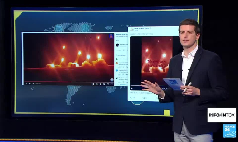 Attaque iranienne sur Israël : les vraies images, et celles qui ne le sont pas
