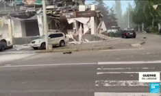 Frappe russe sur Kramatorsk : un restaurant touché, le Kremlin assure viser des cibles militaires