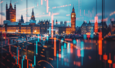 Bourse britannique (Crédits: Adobe Stock - Image générée par IA)