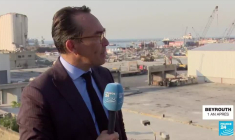 Explosion à Beyrouth, un an après : "Ça me fait chaud au cœur de voir toutes ces personnes dans la rue"