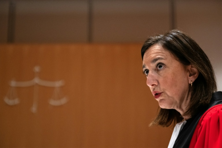 La procureure nationale anti-criminalité organisée (Pnaco), Vanessa Perrée, le 19 janvier 2026 au tribunal judiciaire à Paris ( AFP / Blanca CRUZ )