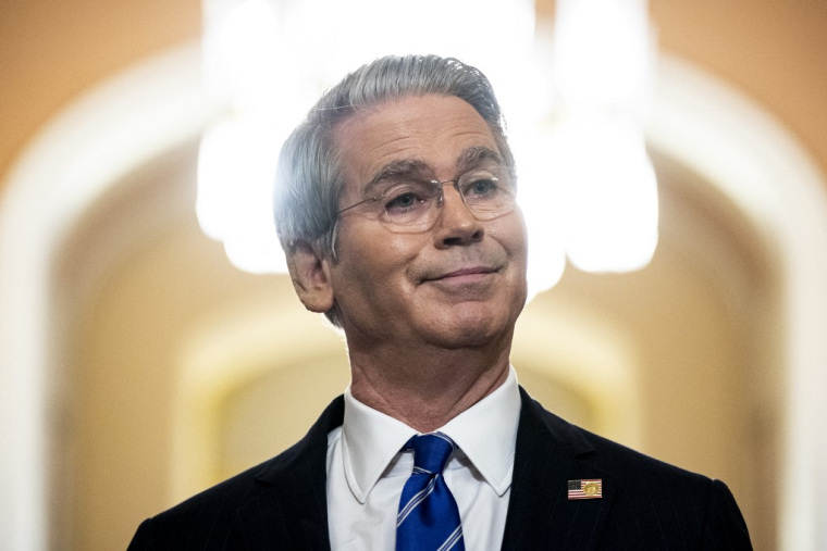 Le secrétaire au Trésor américain, Scott Bessent, le 27 juin 2025, à Washington DC ( GETTY IMAGES NORTH AMERICA / AL DRAGO )