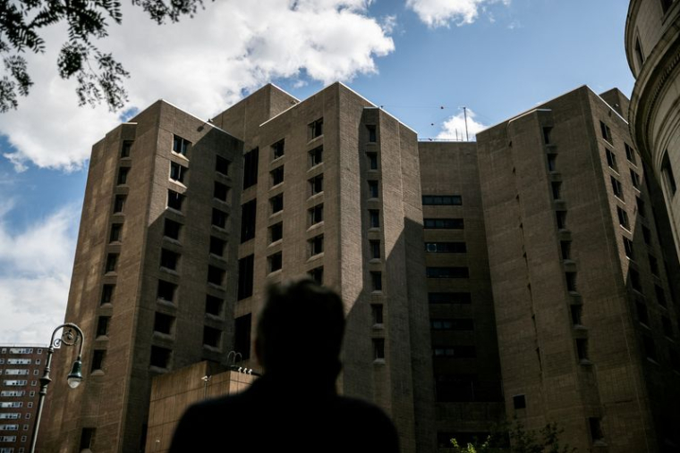 Photo d'archives de la prison du Metropolitan Correctional Center où le financier Jeffrey Epstein a été retrouvé mort