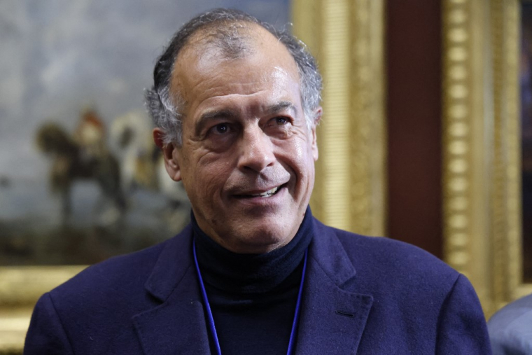 Henri Giscard d'Estaing, en janvier 2024, à Paris ( POOL / LUDOVIC MARIN )