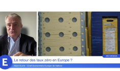Le retour des taux zéro en Europe ?