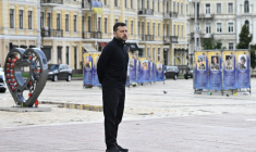 Volodymyr Zelensky à Kiev, en Ukraine, le 6 septembre 2026. ( AFP / GENYA SAVILOV )
