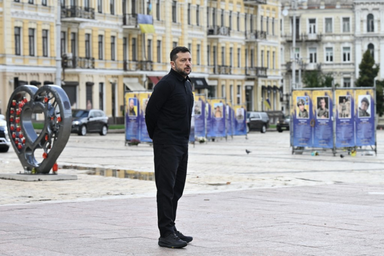 Volodymyr Zelensky à Kiev, en Ukraine, le 6 septembre 2026. ( AFP / GENYA SAVILOV )