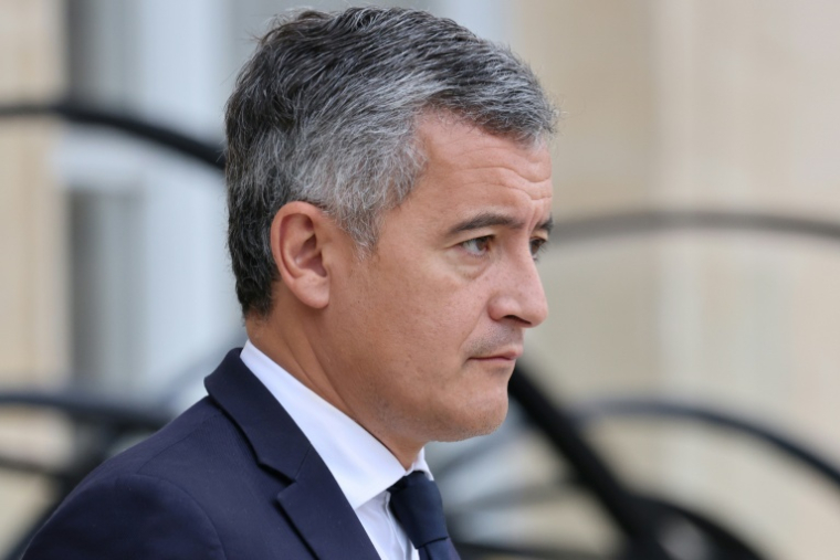 Le ministre de la Justice Gérald Darmanin à la sortie du Conseil des ministres le 10 juin 2026 à Paris ( AFP / Ludovic MARIN )