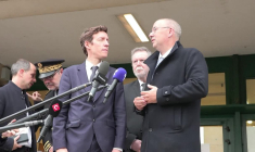 Mouvement des lycéens: Edouard Geffray visite un lycée de Cachan