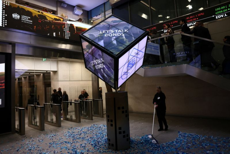 Ouverture des marchés à la Bourse de Londres