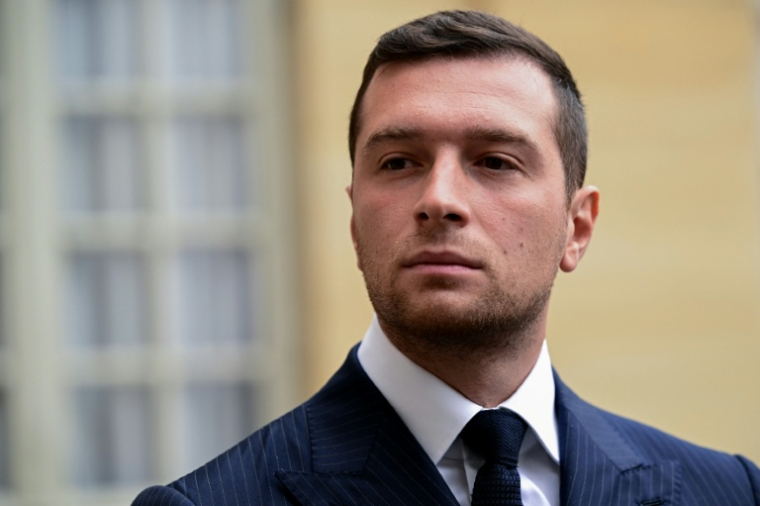 Le président du Rassemblement national, Jordan Bardella, le 2 septembre 2025 à Paris ( AFP / Bertrand GUAY )
