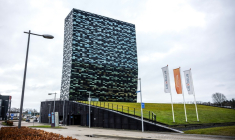 Le siège de Nexperia, entreprise chinoise spécialisée dans la fabrication de puces électroniques basée aux Pays-Bas, à Nimègue (est) le 13 janvier 2026 ( ANP / ROB ENGELAAR )