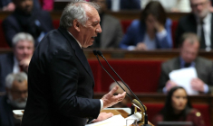 Francois Bayrou, le 14 janvier 2025, à l'Assemblée nationale ( AFP / THOMAS SAMSON )
