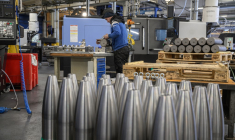 Des obus fabriqués dans les "Forges de Tarbes" (illustration) ( AFP / ED JONES )