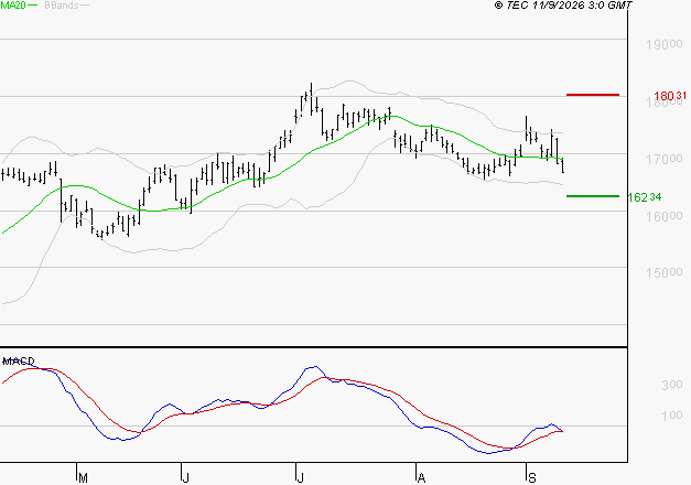 AIR LIQUIDE : Attendre un test du support