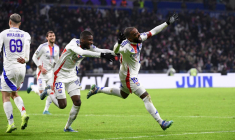 Lyon s'impose au bout de la nuit à Montpellier
