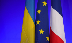 UKRAINE: LA FRANCE PORTE SON AIDE FINANCIÈRE À 2 MDS DE DOLLARS, SELON MACRON