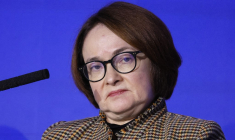 Elvira Nabiullina, à Moscou, le 4 décembre 2024 ( POOL / YURI KOCHETKOV )