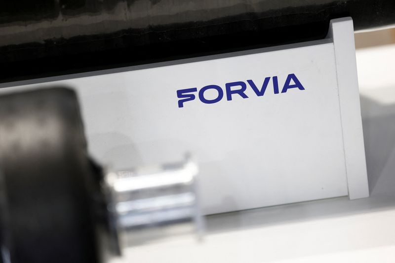 Le logo de Forvia à Paris