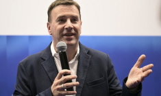 Sylvano Sansoni à Paris, le 17 juin 2026. ( AFP / JULIEN DE ROSA )