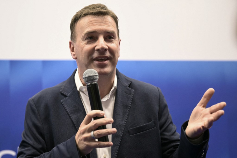 Sylvano Sansoni à Paris, le 17 juin 2026. ( AFP / JULIEN DE ROSA )