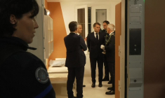 Macron inaugure l'agrandissement de la prison des Baumettes à Marseille