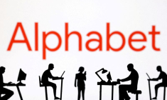 Illustration du logo d'Alphabet